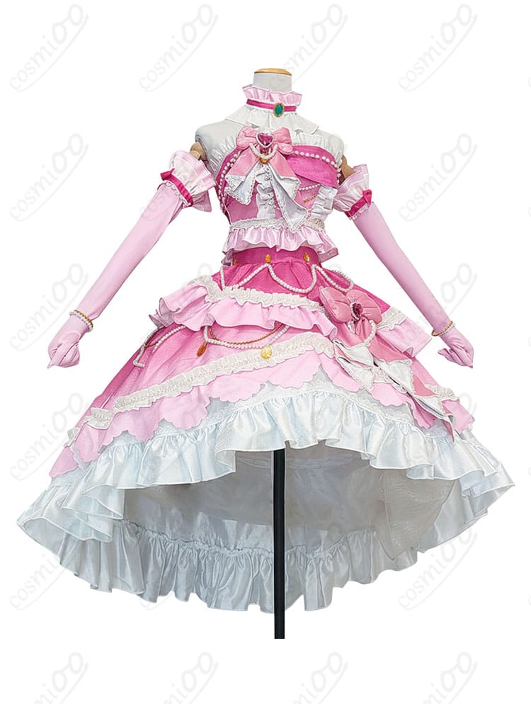 白鳥ひめ ドリーミングプリンセスコーデ コスプレ衣装 正面全体図|高再現・高品質ドレススタイル