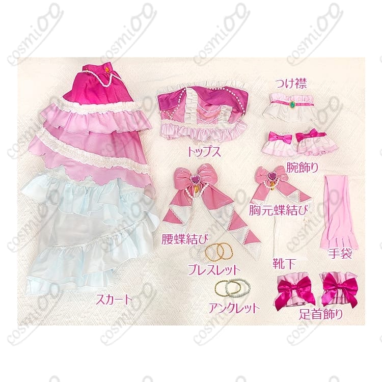 白鳥ひめ ドリーミングプリンセスコーデ コスプレ衣装 フルセット - 5枚目の画像