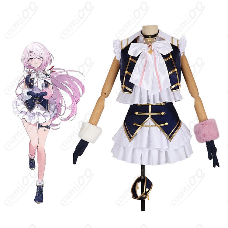 椎名唯華 5周年記念衣装 コスプレキャラクターと衣装全体のイメージ画像|にじさんじ公式デザインを高再現