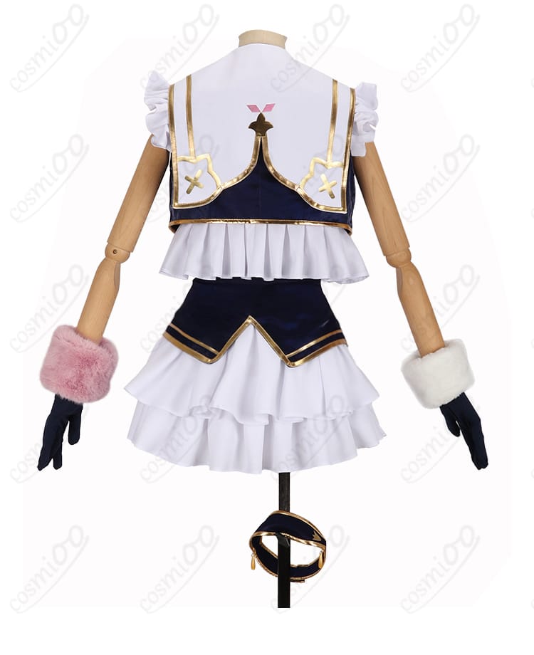 椎名唯華 5th Anniversary コスプレ衣装 背面画像|リボンや装飾まで高品質で美しい仕上がり