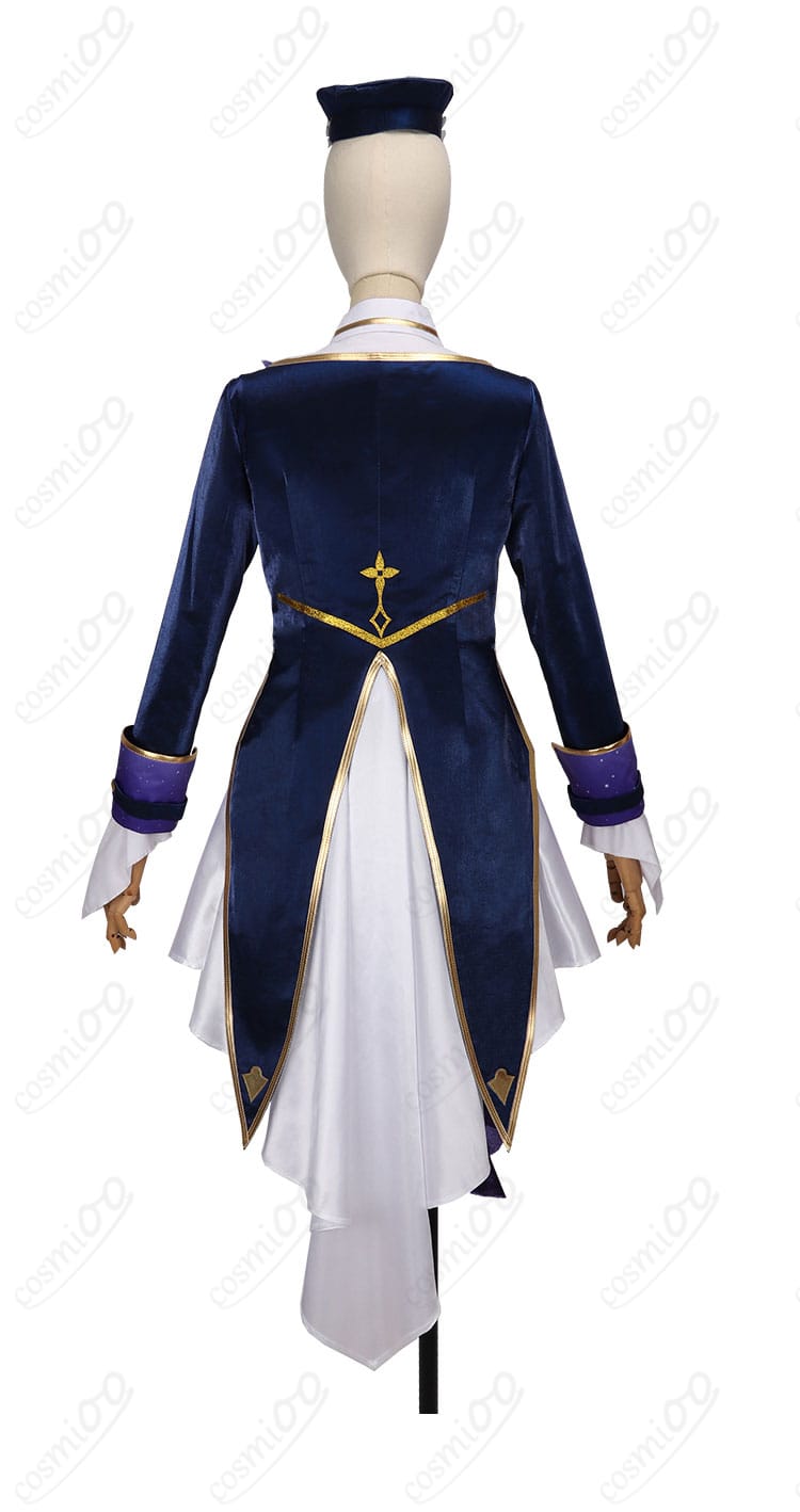 エナー・アールウェット コスプレ衣装 背面ショット|にじさんじ EN 共通衣装 ディテール確認・送料無料