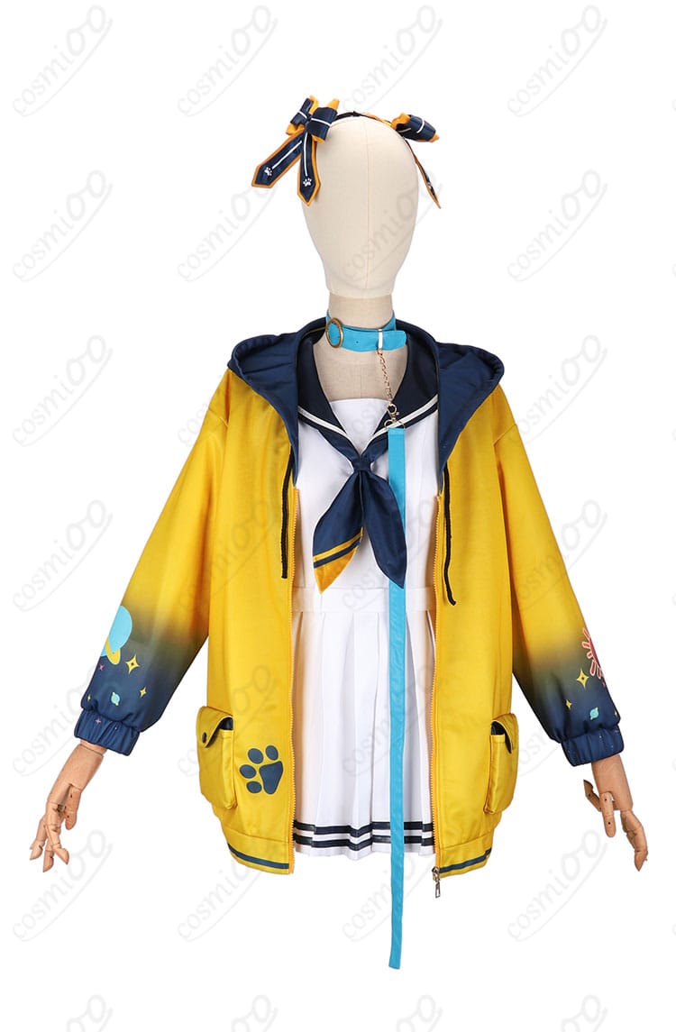 WeatherPlanet 天晴ひなた コスプレ衣装 正面全体画像|フルセットデザイン・高再現度のディテール確認