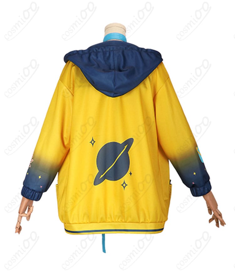 WeatherPlanet 天晴ひなた コスプレ衣装 背面全体画像|リボンやスカーフの装飾まで丁寧に再現