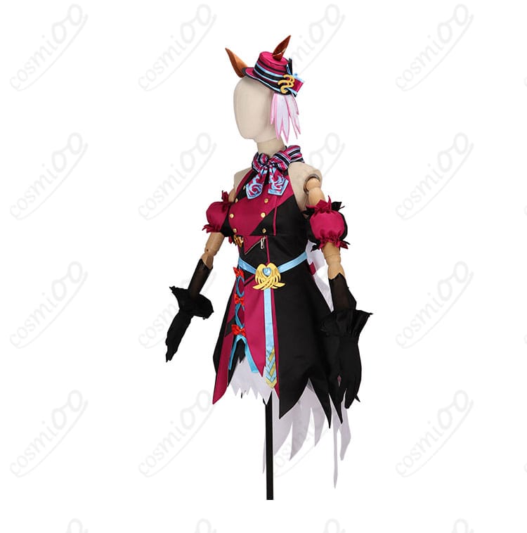 ウマ娘 ノースフライト「Looking Fly!」コスプレ衣装 側面画像|流れるラインとスタイリッシュな横姿を再現