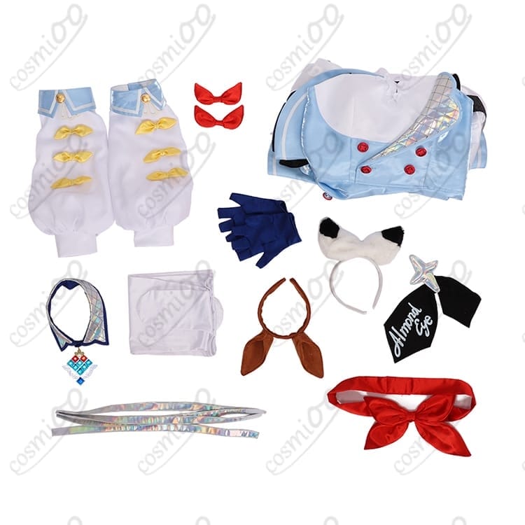 ウマ娘 プリティーダービー アーモンドアイ 勝負服 コスプレ衣装｜高再現・オーダーメイド対応 - 5枚目の画像