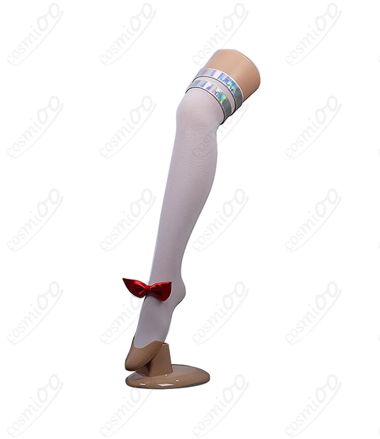 ウマ娘 アーモンドアイ 勝負服 コスプレ衣装 ストッキング装飾ディテール|細部までこだわった美しい脚元デザイン