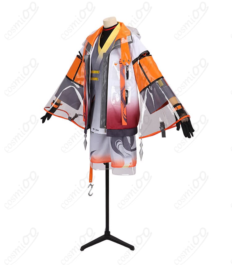 北見遊征 コスプレ衣装 側面|動きやすい立体裁断・シルエット美しく再現・撮影にも最適