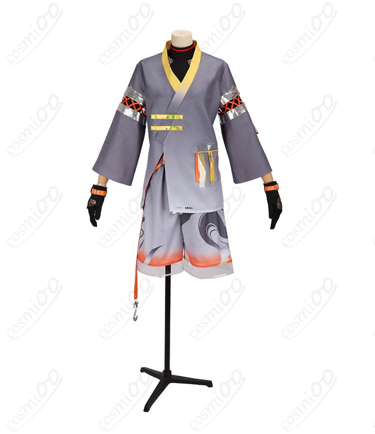 北見遊征 コスプレ 内搭衣装 正面装飾|胸元やベルト部分の精巧なディテールを高再現