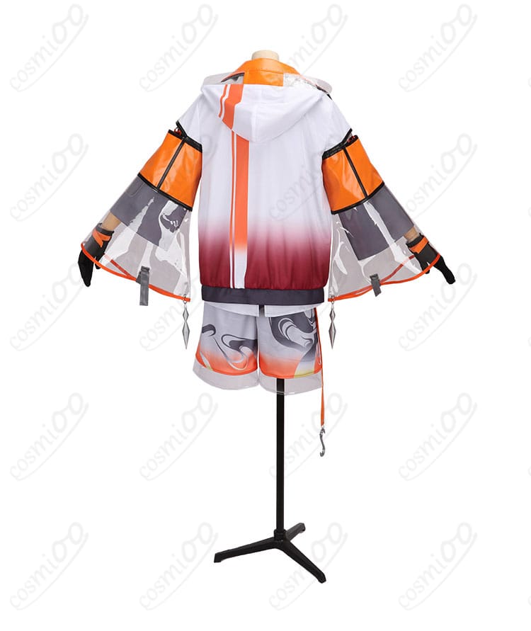 北見遊征 コスプレ衣装 背面|細部の装飾や縫製も丁寧・呪術師らしい雰囲気を忠実再現