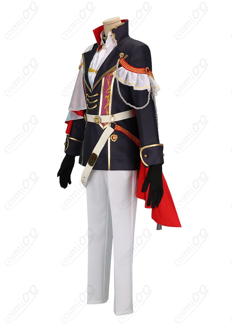 不破湊 ROF-MAO『Overflow』コスプレ衣装の側面画像。立体的なシルエットと高品質素材の質感が際立つ。