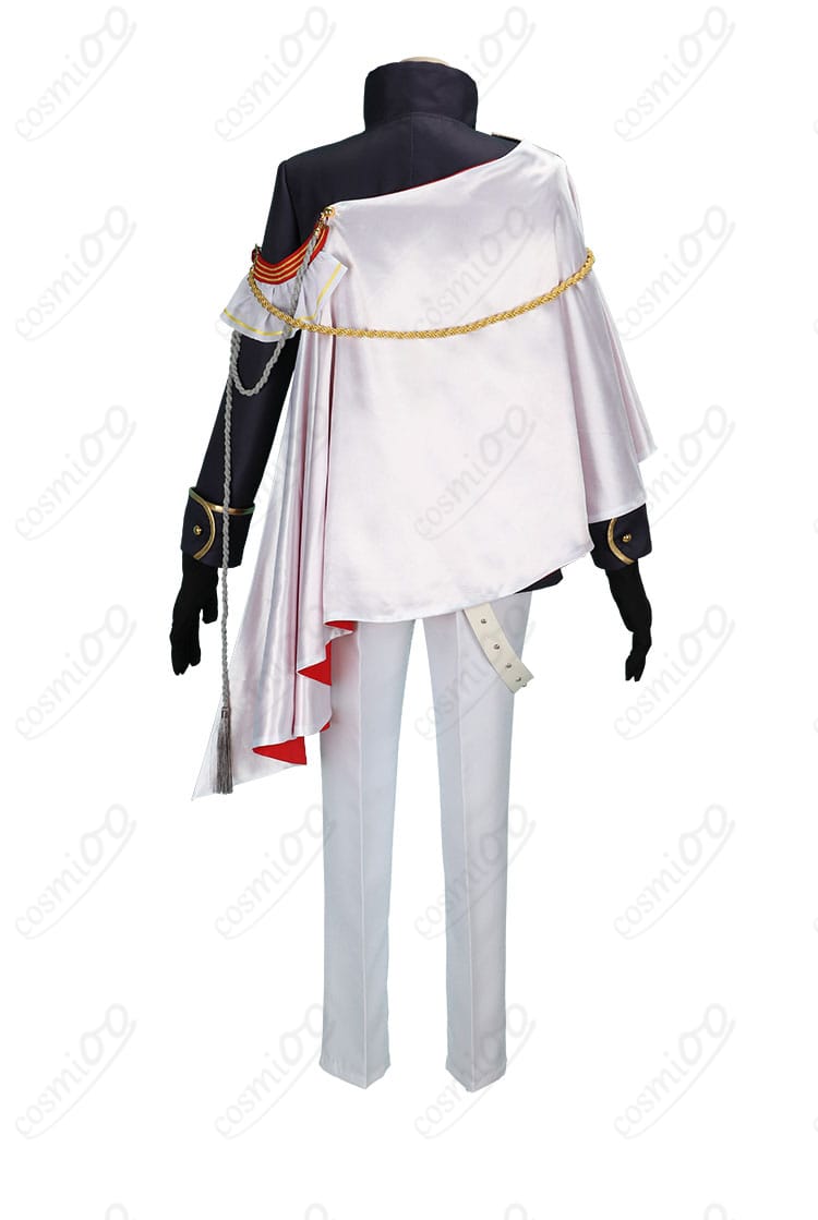 不破湊 ROF-MAO『Overflow』コスプレ衣装の背面画像。マントや装飾のディテールまで忠実に再現された仕上がり。