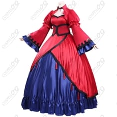 エリスの聖杯 スカーレット・カスティエル ドレス コスプレ衣装｜高品質フルセット - 2枚目の画像（サムネイル）