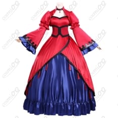 エリスの聖杯 スカーレット・カスティエル ドレス コスプレ衣装｜高品質フルセット - 1枚目の画像（サムネイル）