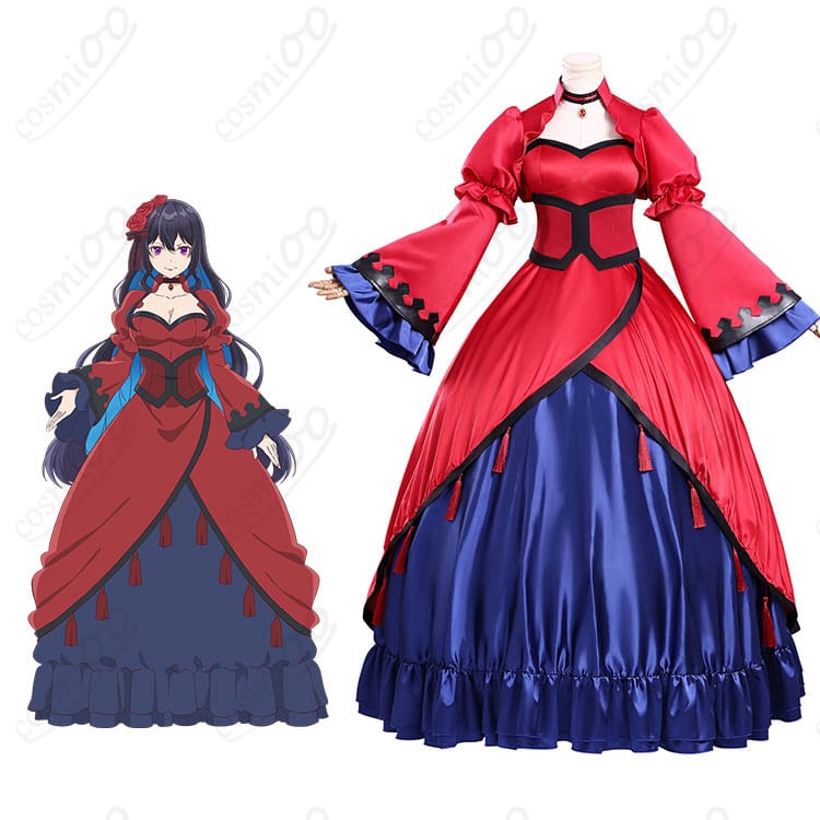 エリスの聖杯 スカーレット・カスティエル コスプレ衣装 赤いドレス 着用イメージ|高貴で艶やかな雰囲気を再現