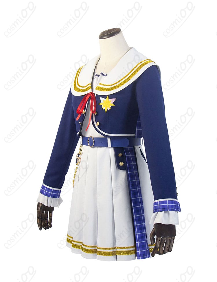 アイカツアカデミー!姫乃みえる 制服 コスプレ衣装 側面画像|シルエットが美しいライン・丁寧な縫製