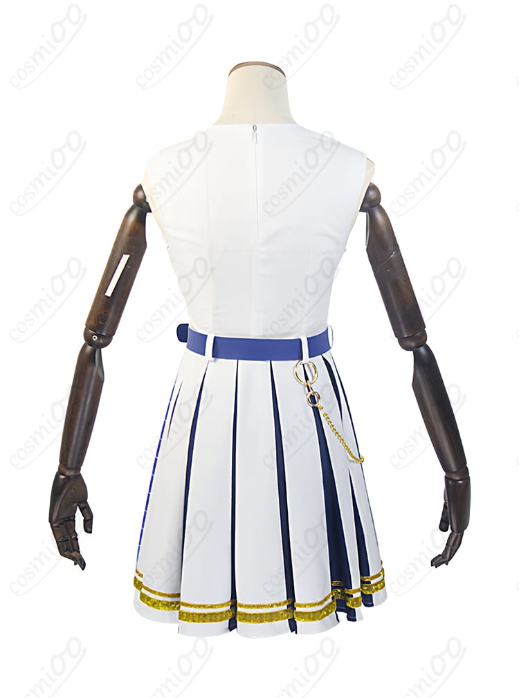 アイカツアカデミー!姫乃みえる 制服 コスプレ衣装 スカート背面装飾ディテール|動きに映えるデザイン・高品質素材使用