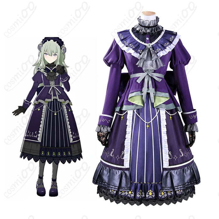 草薙寧々 ステップに想いをのせて コスプレ衣装 キャラクターとライブ衣装全体のイメージ写真|上品で可憐なステージスタイルを高再現。