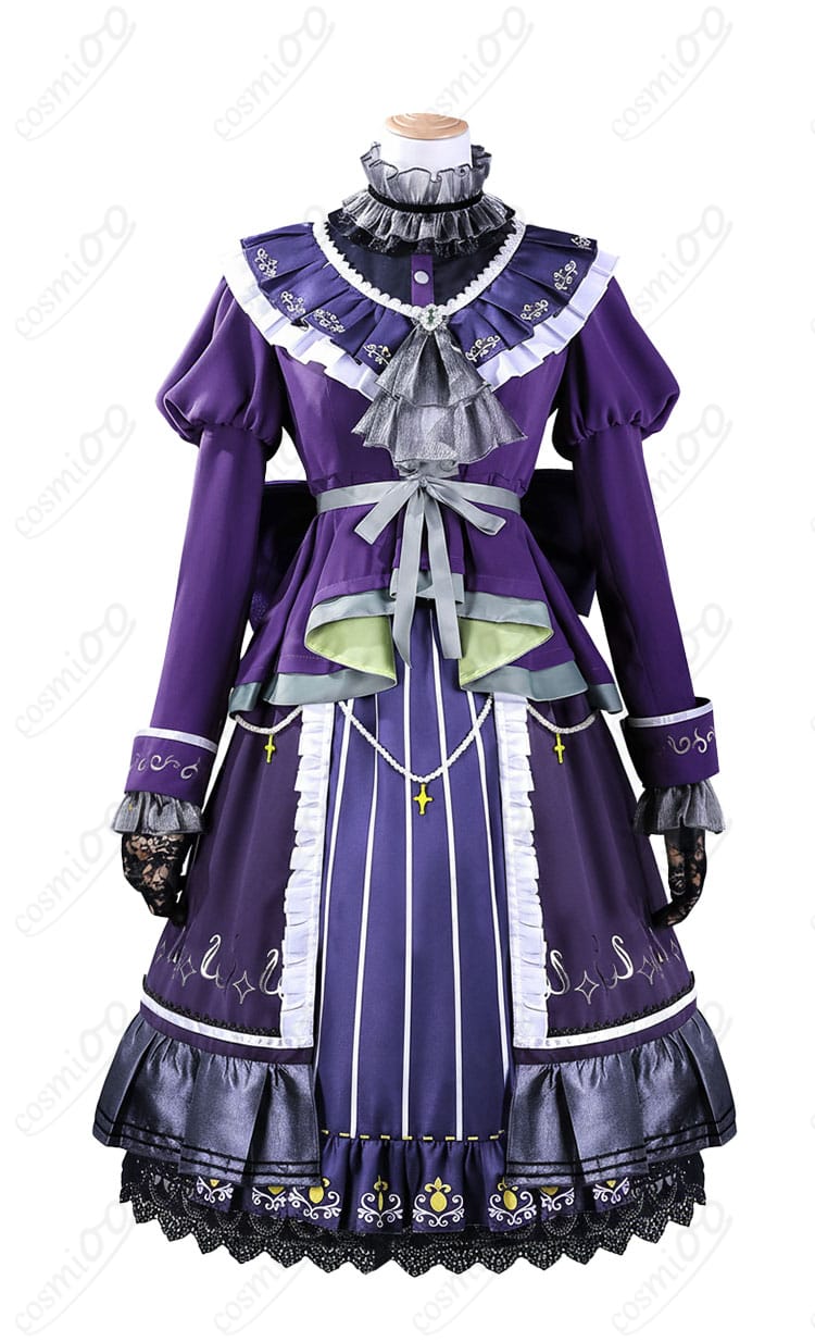 草薙寧々 ステップに想いをのせて コスプレ衣装 正面全体画像|高品質素材で美しく仕上げた正面デザイン。