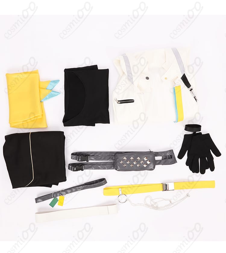 闇ノシュウ×サニー『INFINITY』コスプレ衣装 フルセット内容展示|コート・手袋・マフラー・アクセなど全セット紹介