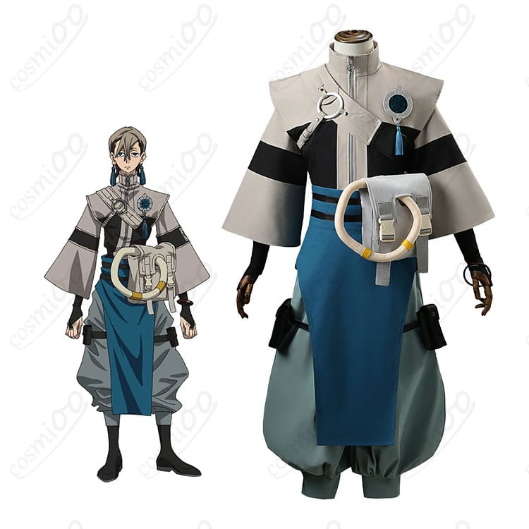 ガチアクタ ザンカ・ニジク 掃除屋“アクタ”制服 コスプレ衣装 キャラクター全身イメージ|硬派で実直な雰囲気を完全再現