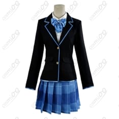 千歳くんはラムネ瓶のなか 柊夕湖・青海陽 制服コスプレ衣装 - 1枚目の画像（サムネイル）