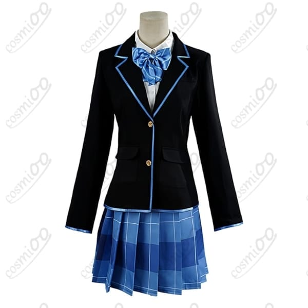 千歳くんはラムネ瓶のなか 柊夕湖・青海陽 制服コスプレ衣装