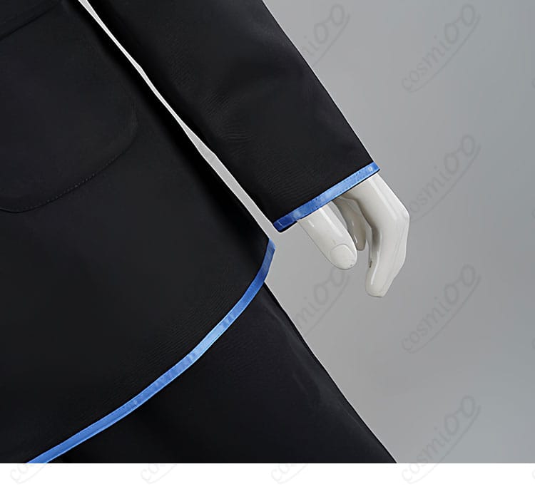 千歳朔 コスプレ衣装 袖口装飾ディテール|上質な仕立てと素材感を実感