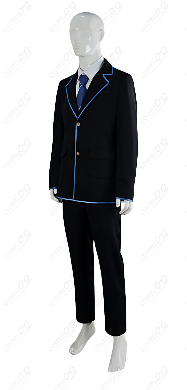 千歳朔 制服 コスプレ衣装 側面画像|シルエットの美しさをチェック