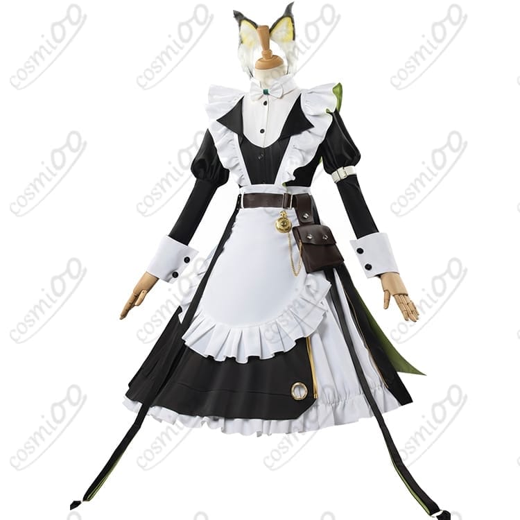 アークナイツ ケルシー『時遺（時の足跡）』メイド風コスプレ衣装｜高再現フルセット - 2枚目の画像