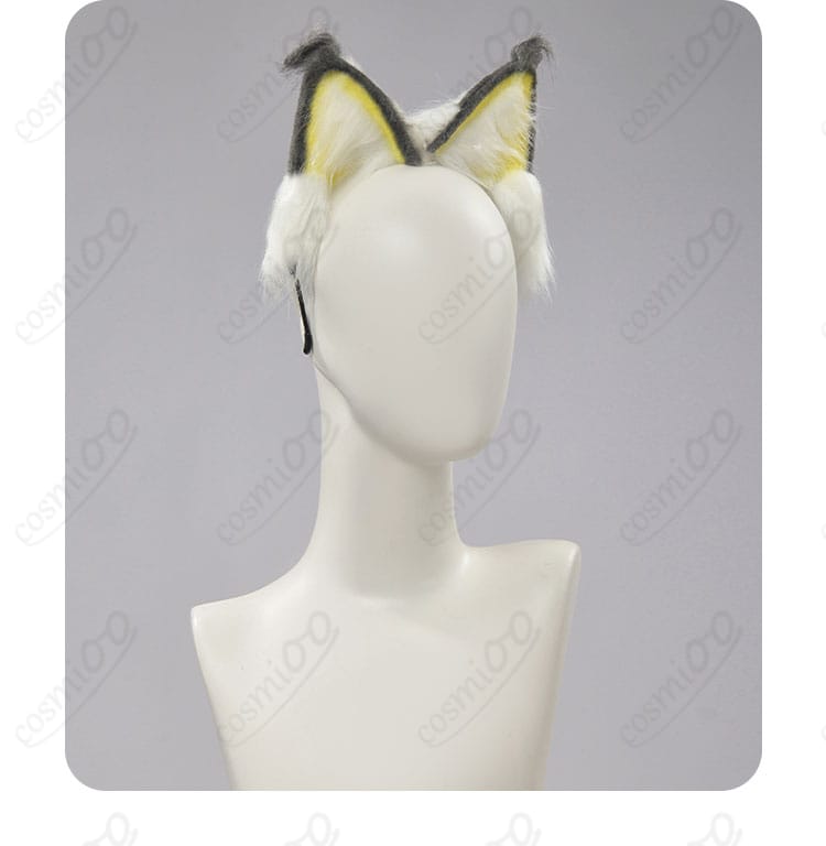 ケルシー『時遺』コスプレ衣装 髪飾りディテール|全体のコーディネートを引き締める上品なアクセント。