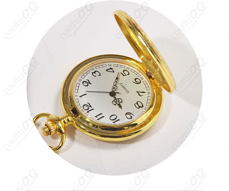 ケルシー『時遺』コスプレ衣装 懐中時計アクセサリーディテール|時間と記憶をモチーフにした象徴的デザイン。