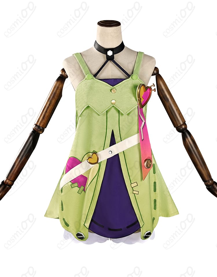 原神 アイノ ワンピース内搭装飾 詳細写真|胸元や縫製の丁寧さが伝わる高品質仕様。