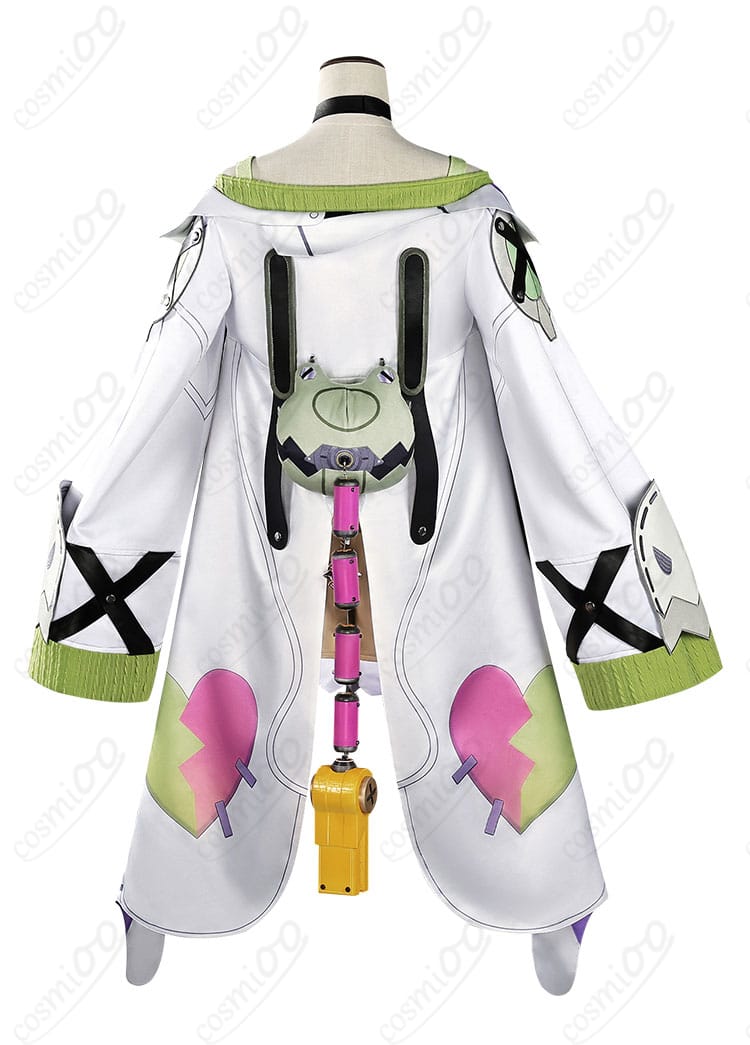 原神 アイノ コスプレ衣装 背面図|背中の装飾やシルエットを細部まで再現。高精度デザイン。