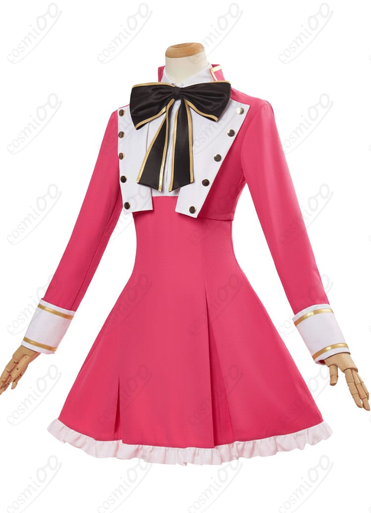 東条ヒバリ コスプレ衣装 側面からのシルエット|スタイルの美しさを再現