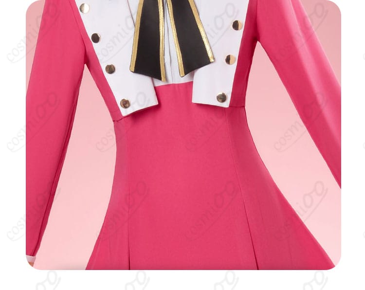 東条ヒバリ コスプレ衣装 肩部分の装飾ディテール|高品質な縫製が魅力