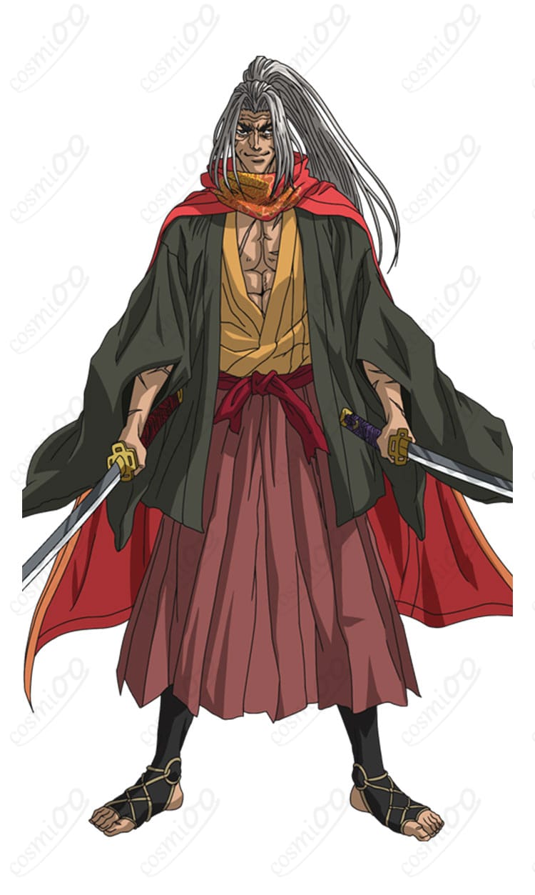 終末のワルキューレ 佐々木小次郎 コスプレ衣装|老練な剣豪スタイルを忠実再現したキャラクターイメージ。イベントや撮影に最適、COSMIOO公式でチェック!