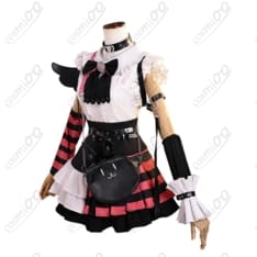 ホロライブ 兎田ぺこら 堕天使パンク衣装 コスプレ｜小悪魔風×ロックスタイル - 2枚目の画像（サムネイル）