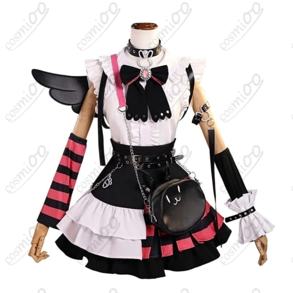 ホロライブ 兎田ぺこら 堕天使パンク衣装 コスプレ｜小悪魔風×ロックスタイル