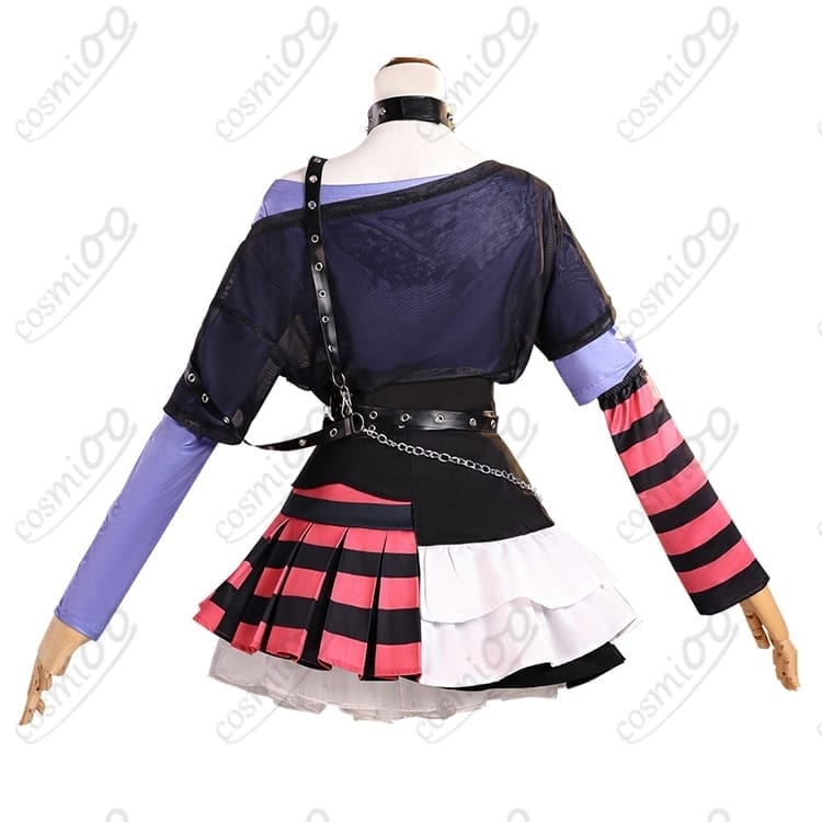 ホロライブ 兎田ぺこら 堕天使パンク衣装 コスプレ｜小悪魔風×ロックスタイル - 5枚目の画像