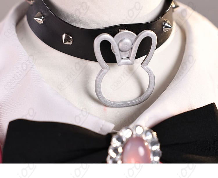 兎田ぺこら コスプレ 颈飾 チョーカー風デザイン 小悪魔感アップ