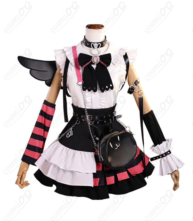 兎田ぺこら コスプレ衣装 正面デザイン 全体図 高品質再現