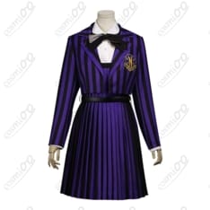 ウェンズデー シーズン2 イーニッド・シンクレア コスプレ衣装｜刺繍入りネヴァーモア学園制服 - 1枚目の画像（サムネイル）