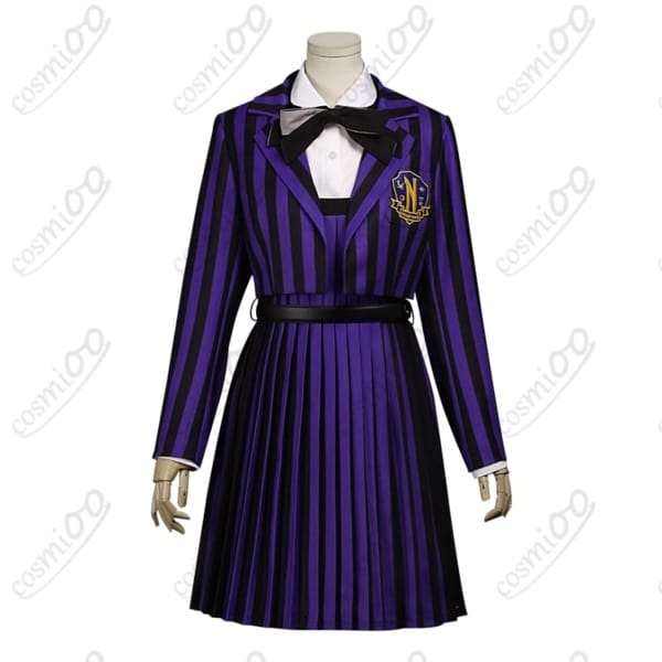 ウェンズデー シーズン2 イーニッド・シンクレア コスプレ衣装｜刺繍入りネヴァーモア学園制服