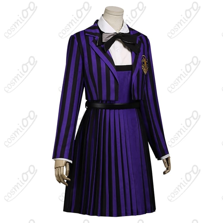 ウェンズデー シーズン2 イーニッド・シンクレア コスプレ衣装｜刺繍入りネヴァーモア学園制服 - 2枚目の画像