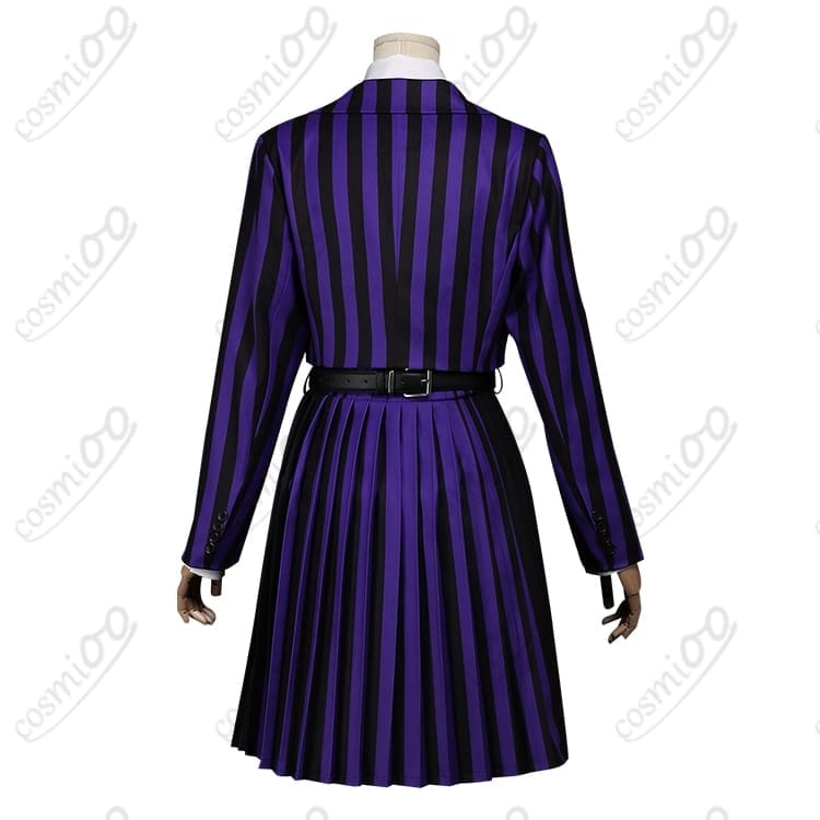 ウェンズデー シーズン2 イーニッド・シンクレア コスプレ衣装｜刺繍入りネヴァーモア学園制服 - 3枚目の画像