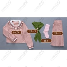 サイレントヒルf 深水雛子 ピンクラビット制服 コスプレ衣装 - 3枚目の画像（サムネイル）