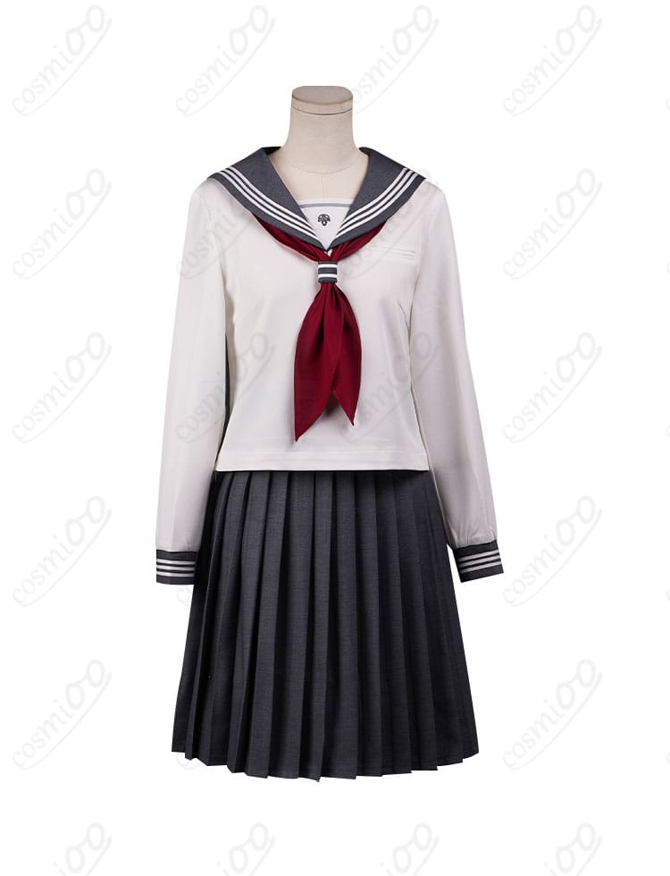 サイレントヒルf 深水雛子 ホワイトセーラー制服 コスプレ衣装 正面画像｜制服のディテールとデザインを鮮明に表現