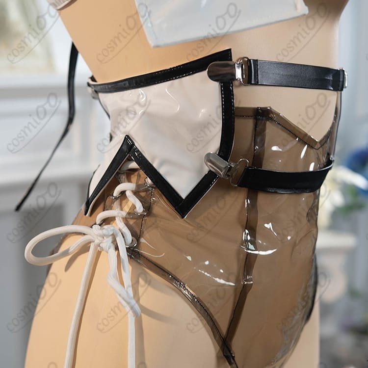 勝利の女神：NIKKE ベイ「ラディアントラビット」コスプレ衣装 フルセット - 3枚目の画像