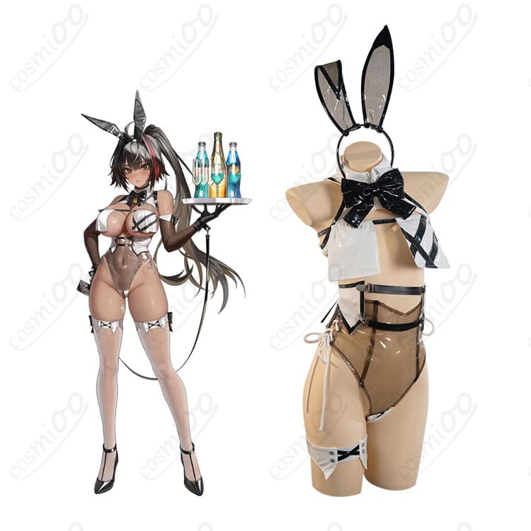 ベイ「ラディアントラビット」コスプレ衣装を着用したキャラクター全身イメージ|勝利の女神:NIKKE 高再現・高品質コスチューム
