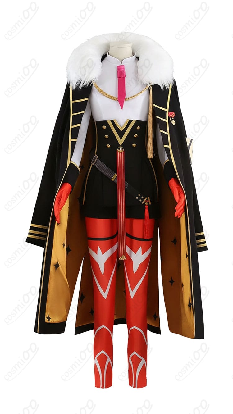 FGO オルガマリー 第3再臨 コスプレ衣装 正面写真|全体シルエットと高級感ある仕上がり